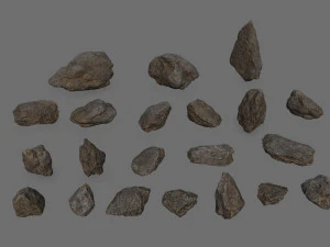 Rocks 3D Model