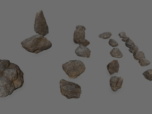 Rocks Modelo 3D