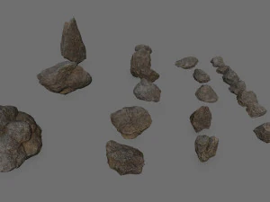 Rocks 3D Model
