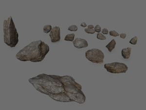 Rocks Modelo 3D