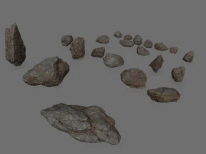 Rocks 3D Model