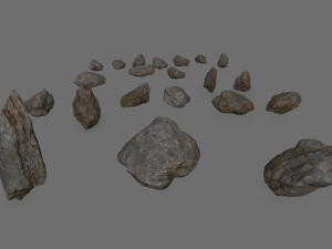 Rocks Modelo 3D