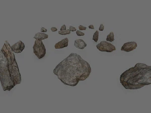 Rocks 3D Model