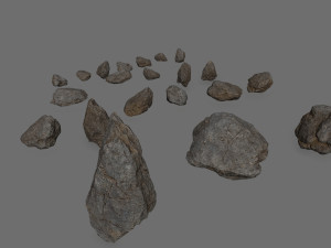 Rocks Modelo 3D