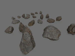 Rocks 3D Model