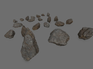 Rocks Modelo 3D