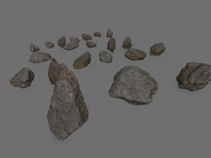 Rocks 3D Model