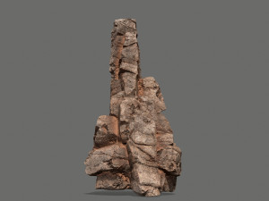 Desert rocks Model 3D