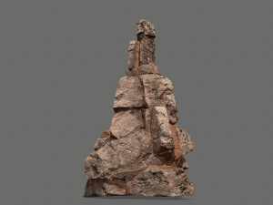 Desert rocks Model 3D