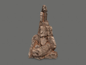 Desert rocks Model 3D
