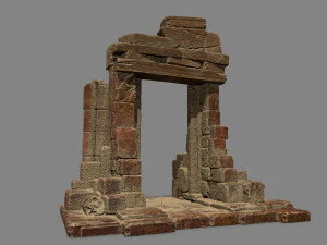 Rock Gate 3D Model
