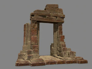 Rock Gate 3D Model