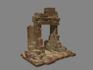 Rock Gate 3D Model