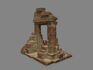 Rock Gate 3D Model