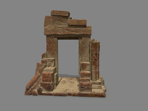 Rock Gate 3D Model