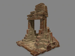 Rock Gate 3D Model