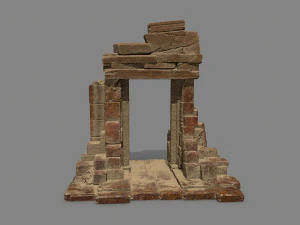 Rock Gate 3D Model