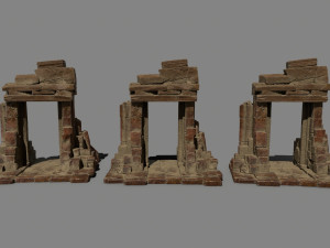 Rock Gate 3D Модель