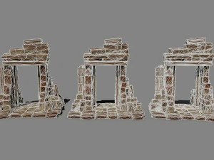 Rock Gate 3D Model