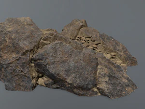 Ruin Stairs 3D Model