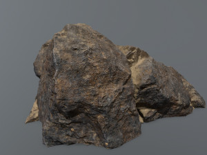 Ruin Stairs Model 3D