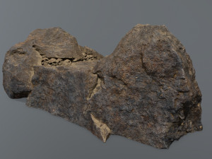 Ruin Stairs Model 3D