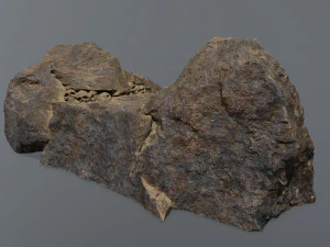 Ruin Stairs 3D Model