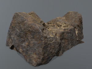 Ruin Stairs Model 3D