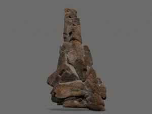 Desert rocks 3D Model