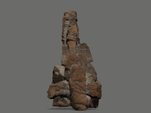 Desert rocks 3D Model