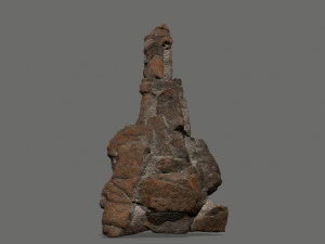 Desert rocks 3D Model