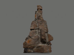 Desert rocks 3D Model