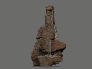 Desert rocks 3D Model
