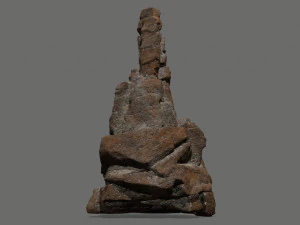 Desert rocks 3D Model
