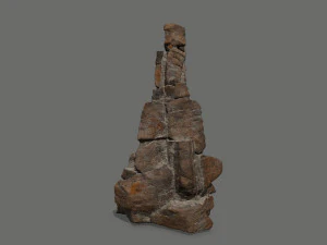 Desert rocks 3D Model
