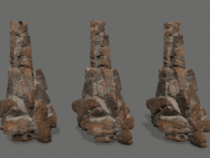 Desert rocks Modelo 3D