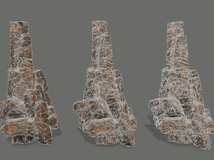 Desert rocks Modelo 3D