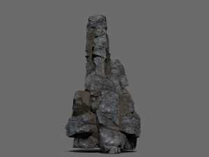 Cliff rocks Modello 3D