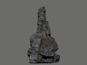 Cliff rocks Modello 3D