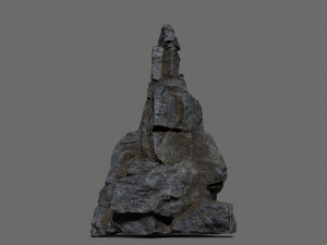 Cliff rocks Modello 3D