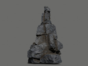 Cliff rocks Modello 3D