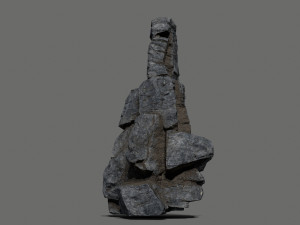 Cliff rocks Modello 3D