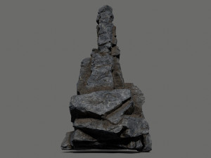 Cliff rocks Modello 3D