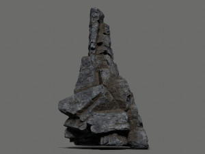 Cliff rocks Modello 3D