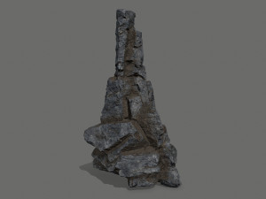Cliff rocks Modello 3D