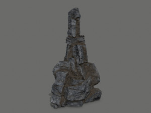 Cliff rocks Modello 3D