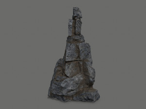 Cliff rocks Modello 3D