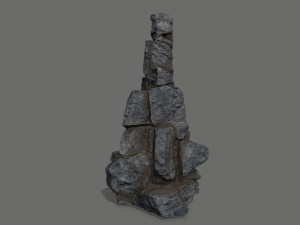 Cliff rocks Modello 3D