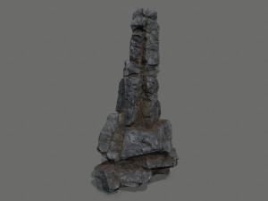 Cliff rocks Modello 3D