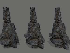 Cliff rocks Modello 3D